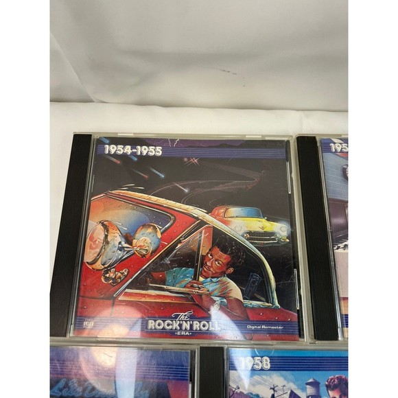 Lot Of 5 THE Rock N' Roll Era Time Life‎ CD's  1954-1959 Vintage - Picture 2 of 8